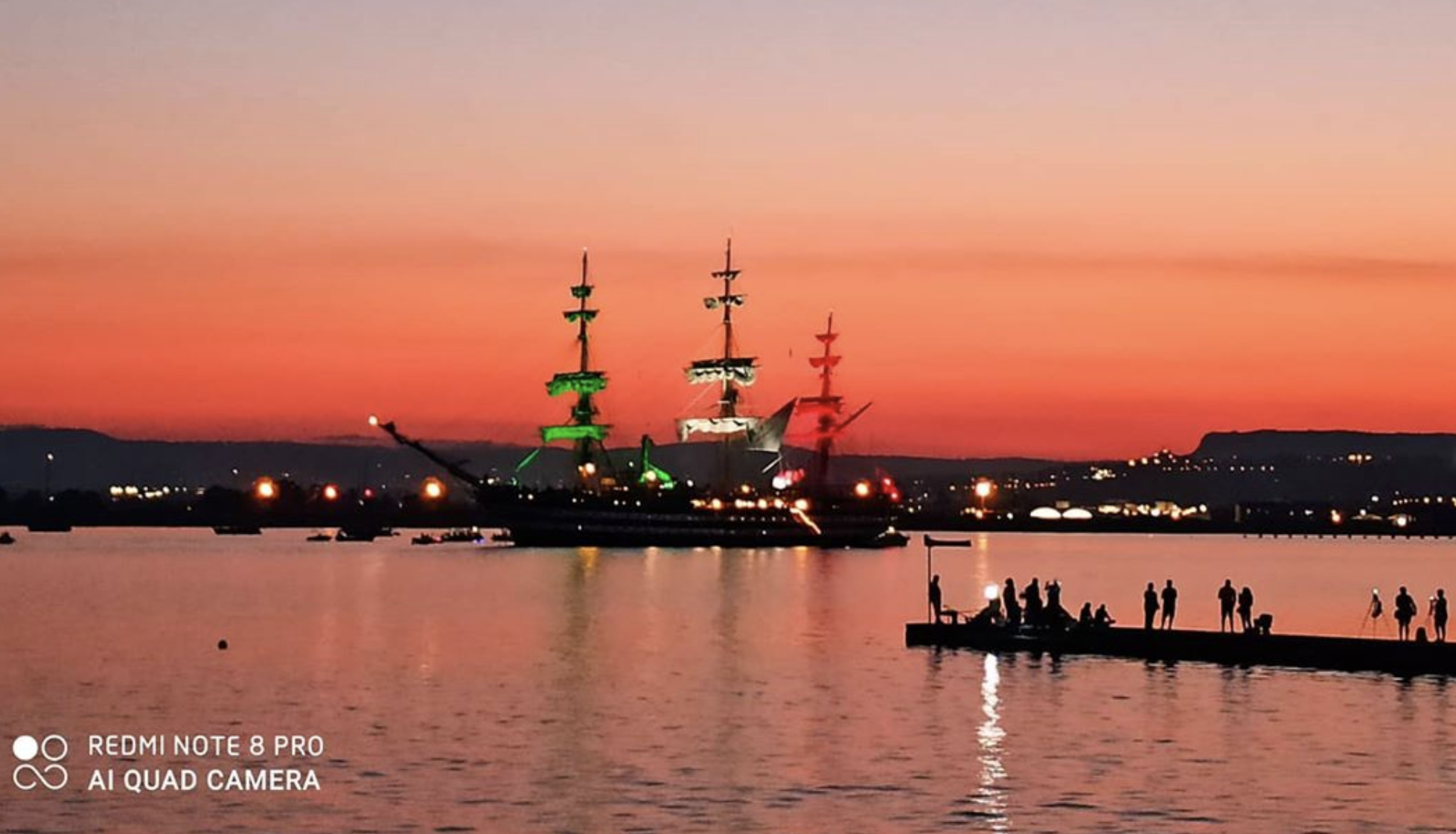 Ecco sua maestà Amerigo Vespucci: la nave più bella al mondo. A Siracusa. FOTO E VIDEO