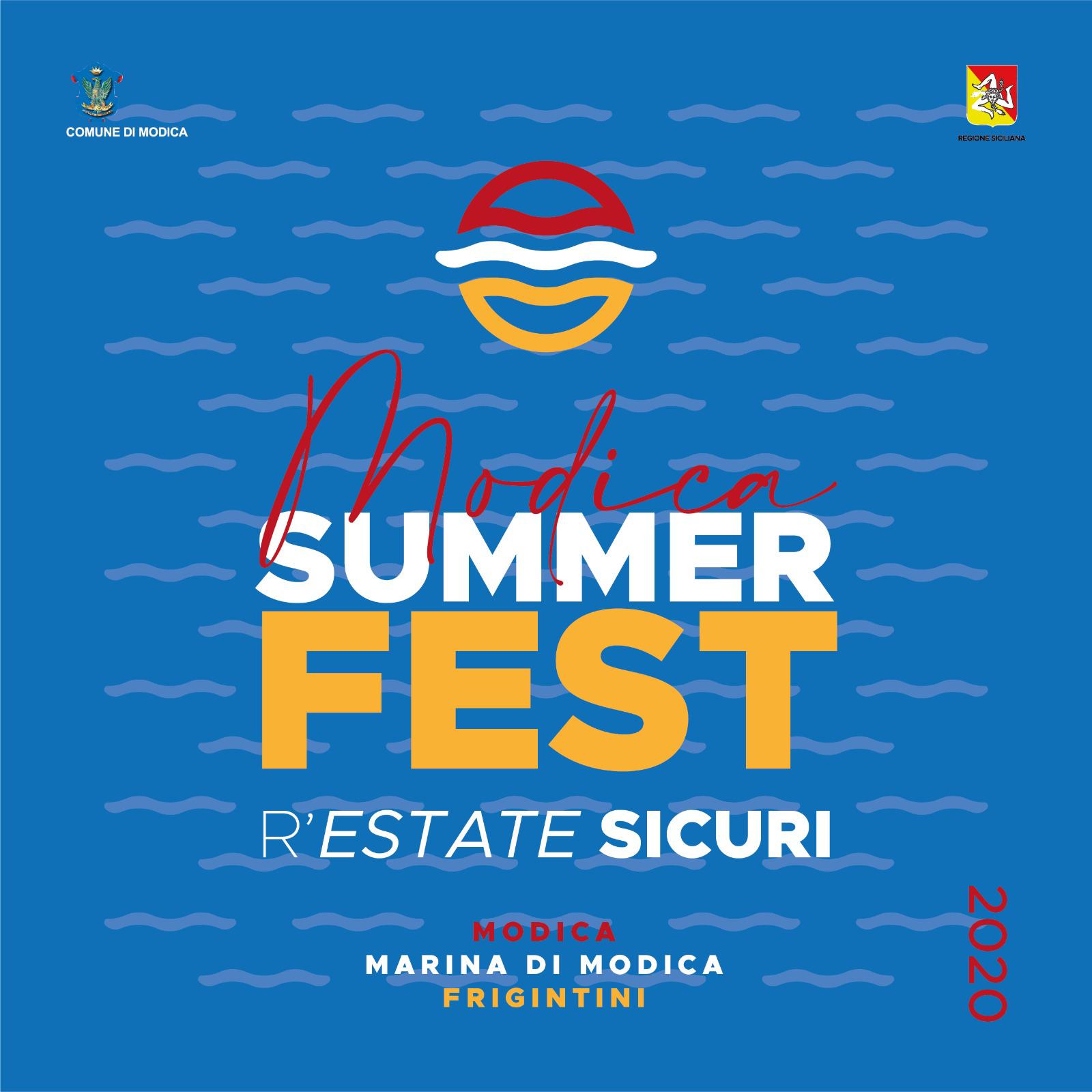 Modica Summer Fest 2020: anteprima programma dell’estate modicana. Tra i noi anche Incudine, Caccamo, Random