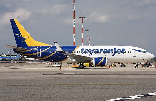 Sospesa la licenza di volo per la compagnia Tayaranjet