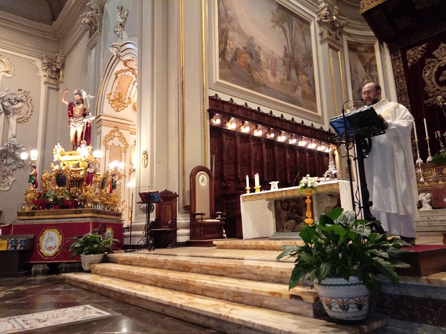 Ragusa: seconda messa della novena in onore di San Giovanni Battista