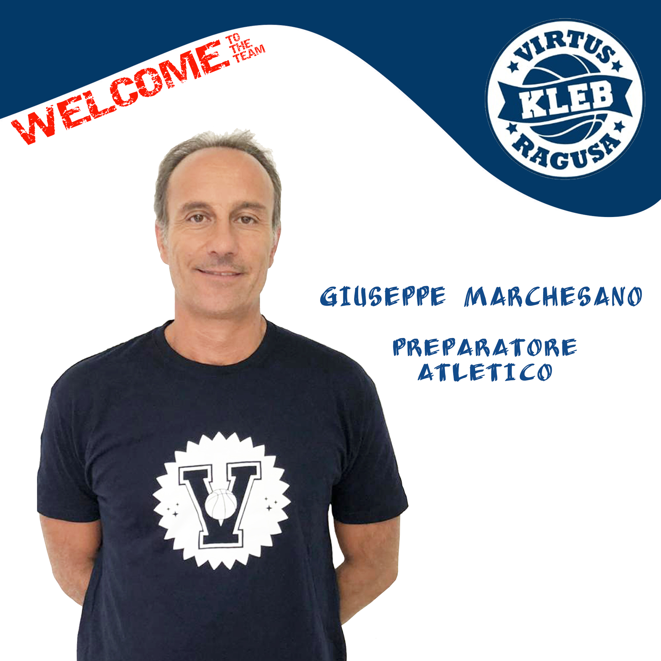 Giuseppe Marchesano nuovo preparatore atletico della Virtus Kleb Ragusa