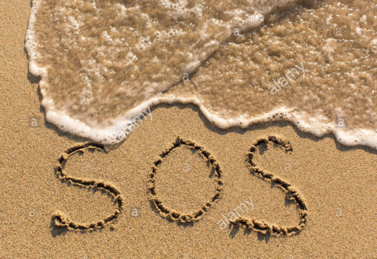 Naufragano su atollo nel Pacifico. Scrivono SOS sulla spiaggia e vengono salvati