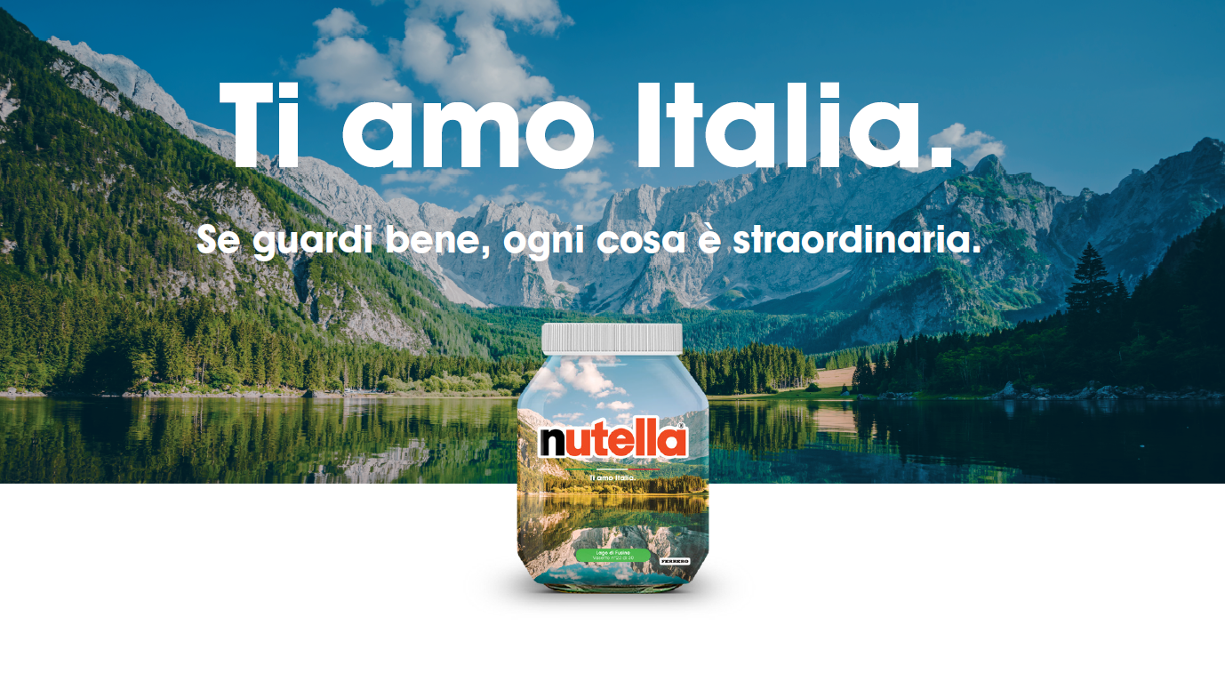La special edition di Nutella: i vasetti con gli scorci più belli d’Italia
