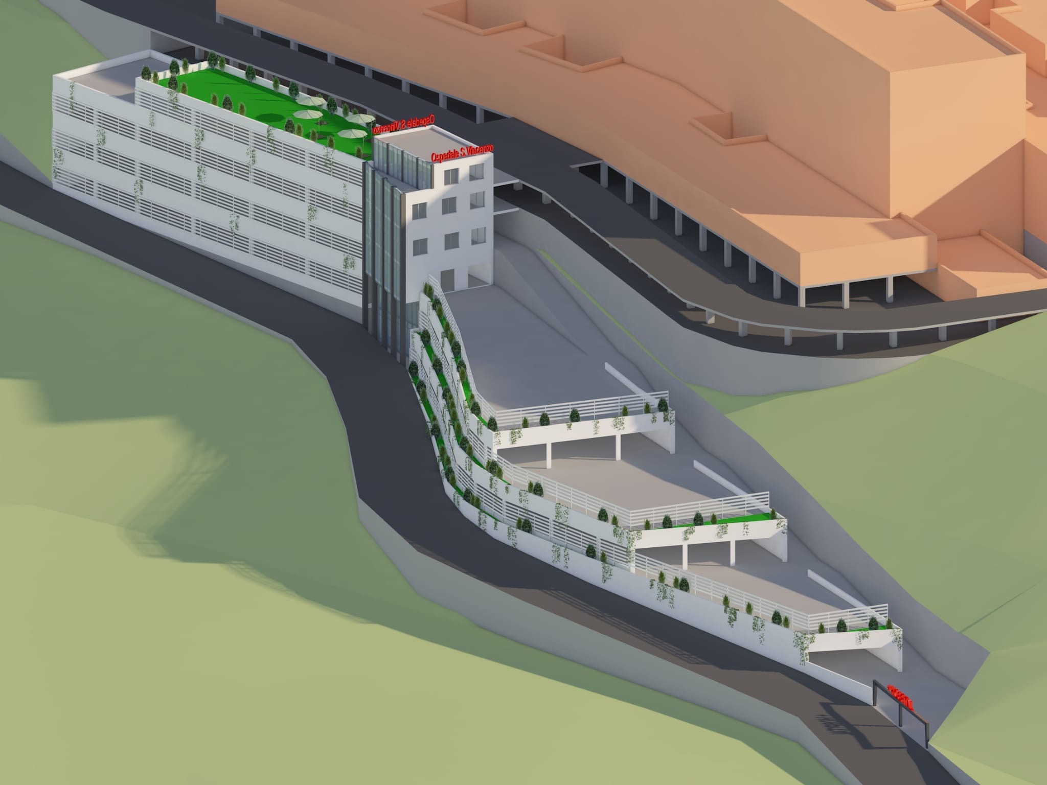 Ospedale San Vincenzo di Taormina: pronto il progetto di fattibilità per parcheggi, elipista e nuovi servizi