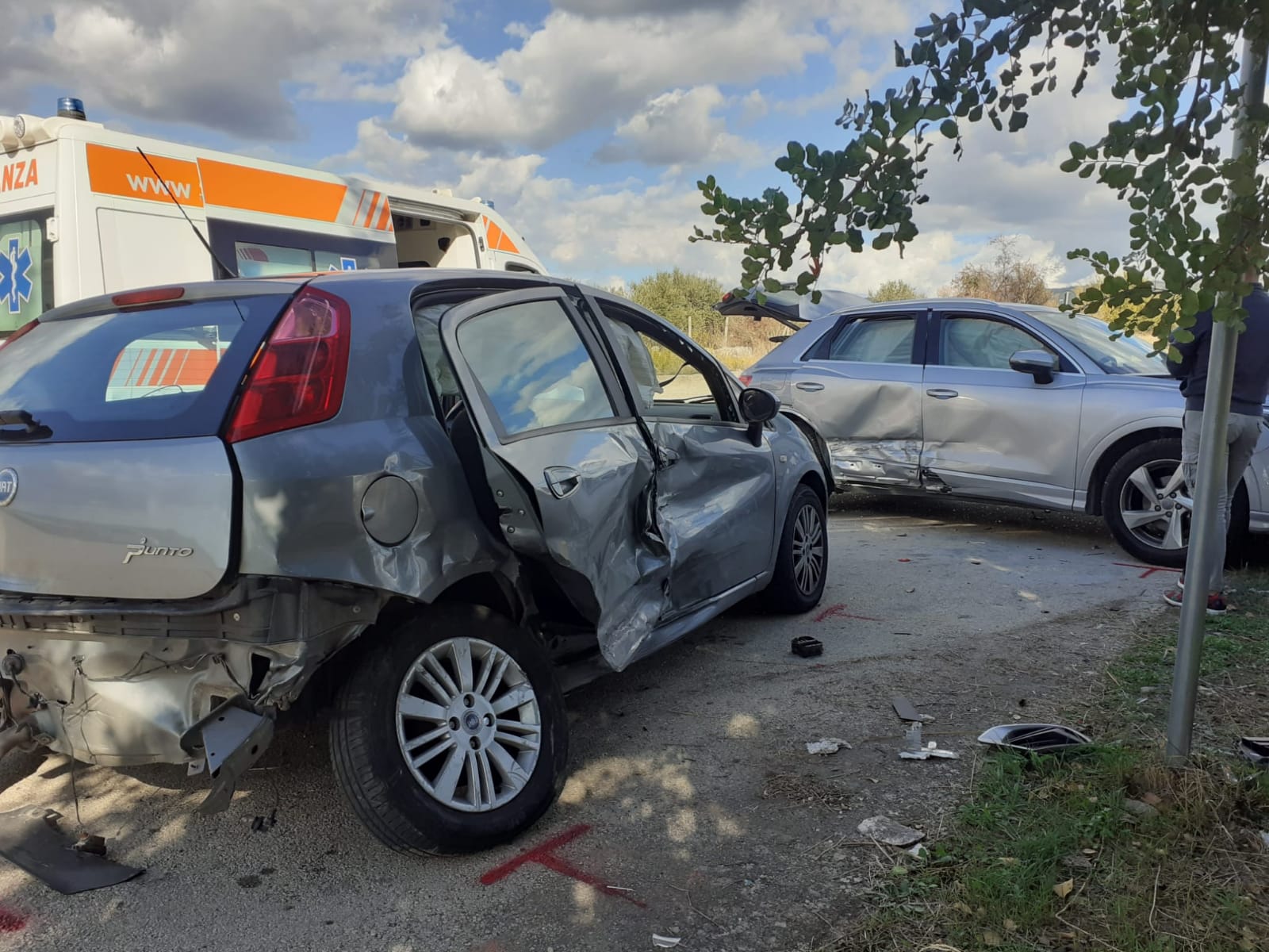 Incidente a Chiaramonte, coinvolte tre auto