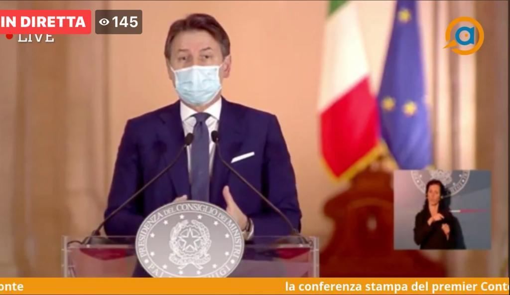 Conte: “Se continua il trend a fine mese niente zone rosse. Sul Natale, misure ad hoc”