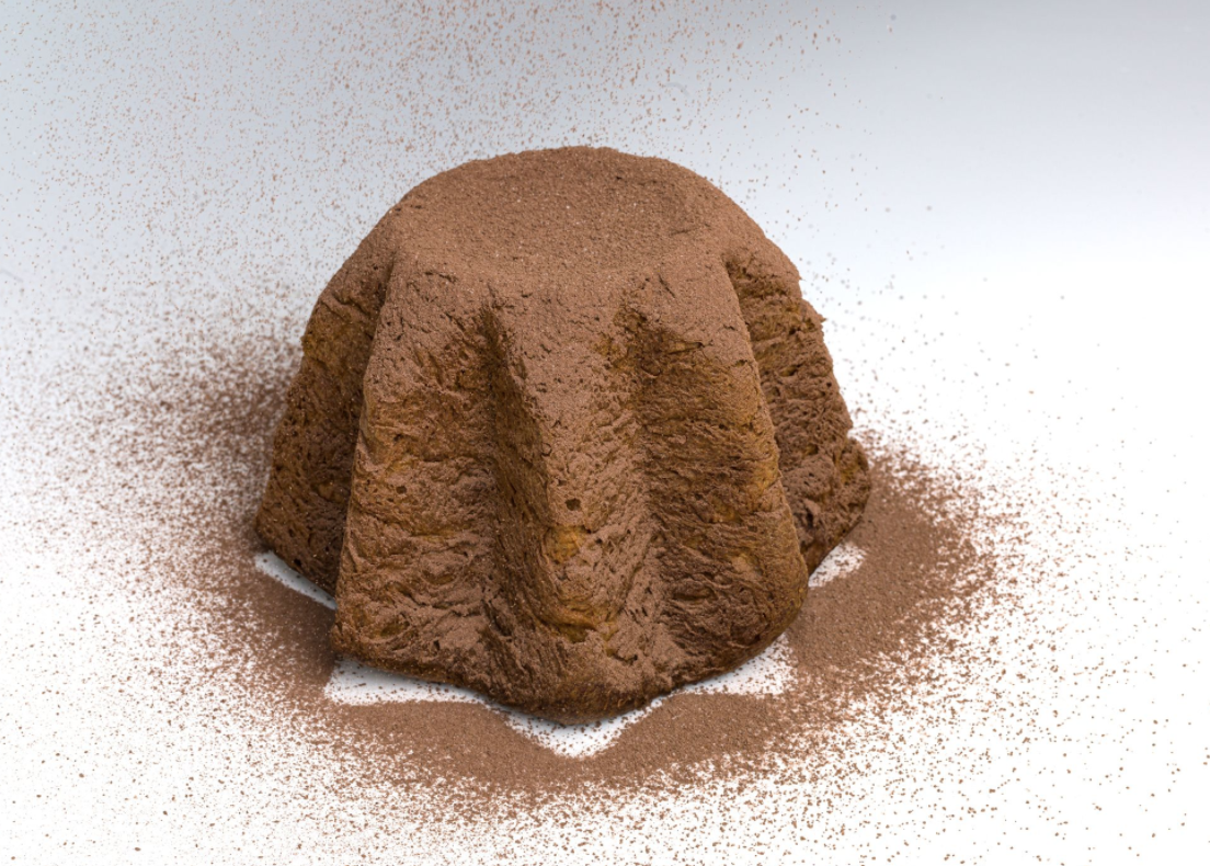 Un pandoro siciliano al ciccolato. L’idea di Di Stefano per Natale