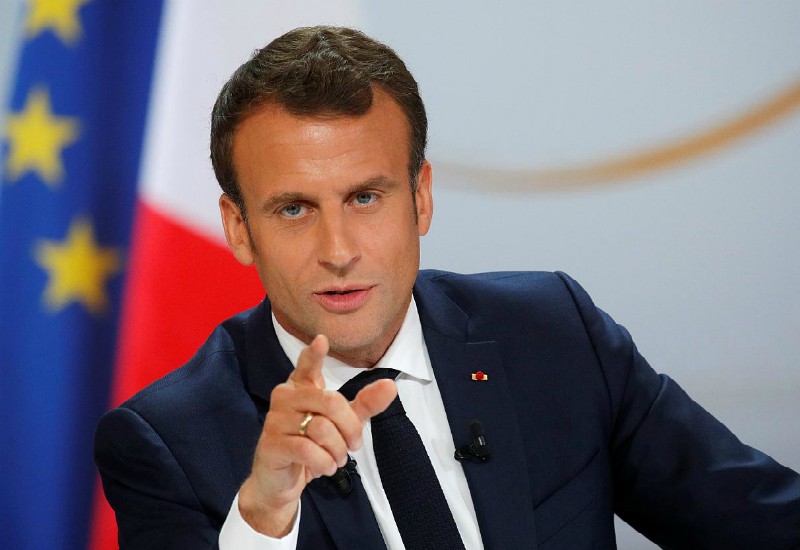 Il presidente francesce Emmanuel Macron positivo al Coronavirus