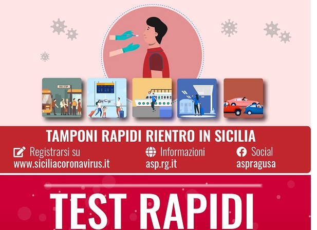 Test rapidi: a Ragusa, drive in aperto anche a Natale