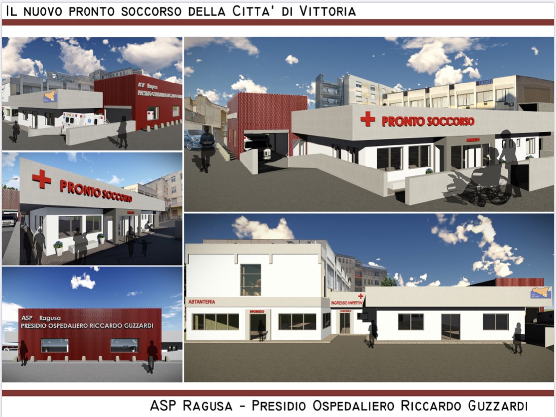 Pronto soccorso del Guzzardi di Vittoria: iniziati i lavori. Sarà più ampio e funzionale in nove mesi