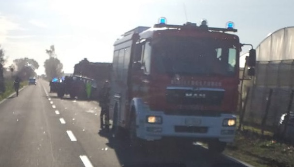 Incidente sulla SS. 115 Vittoria-Gela, ferita una donna