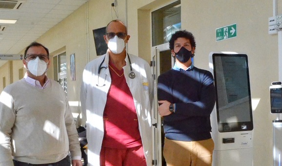 Un sistema elimina code anti covid inventato da due giovani ragusani per il reparto di Cardiologia del Giovanni Paolo II
