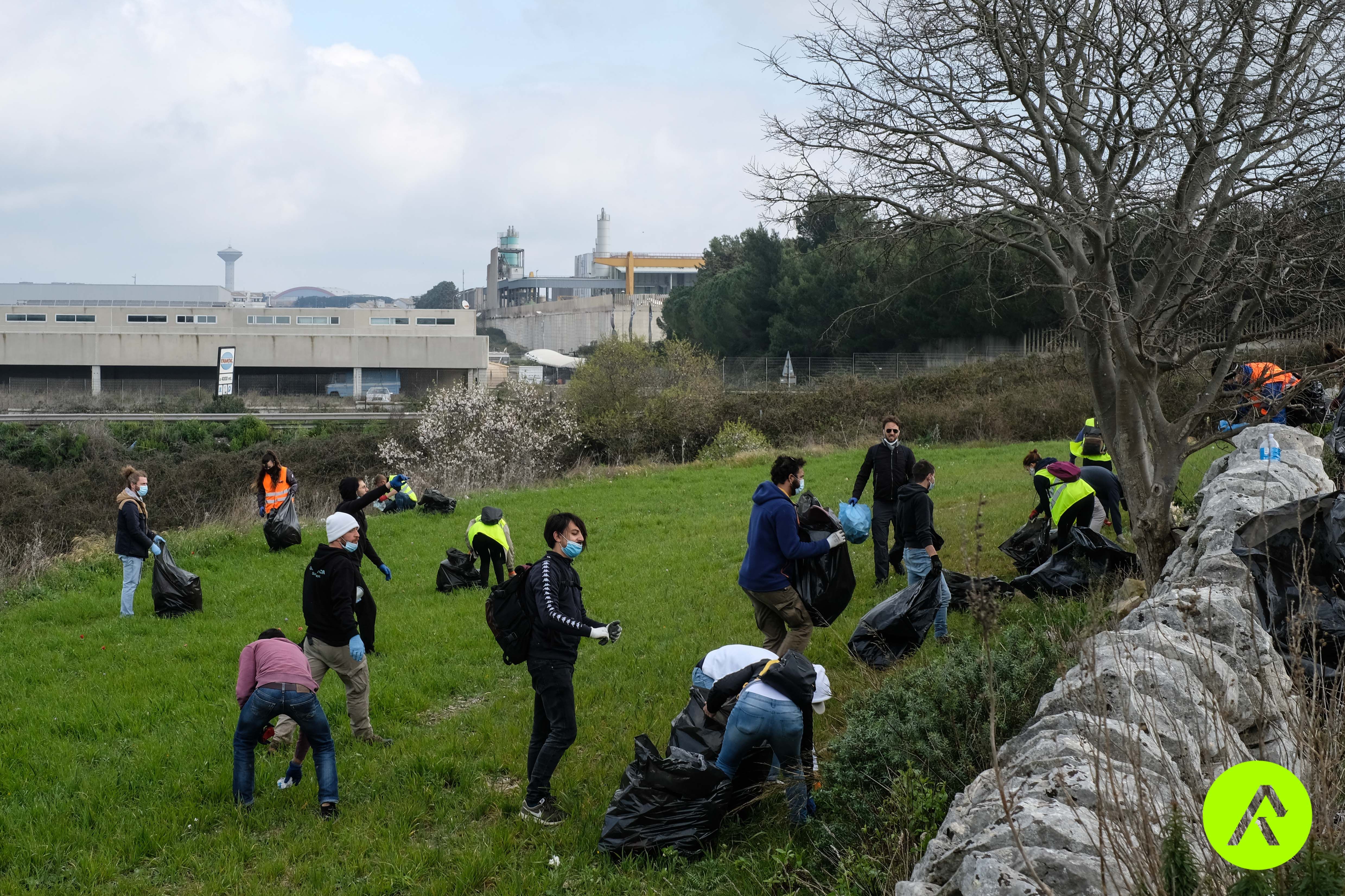 RagusAttiva: spazzatura raccolta in contrada Bruscè