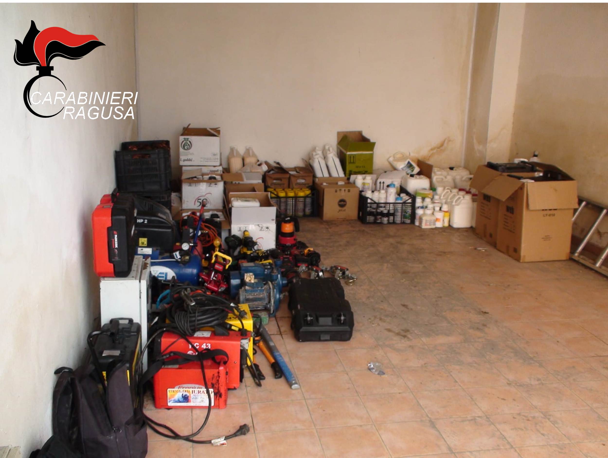 Vittoria: recuperata refurtiva, denunciati 4 rumeni. Si cercano i proprietari