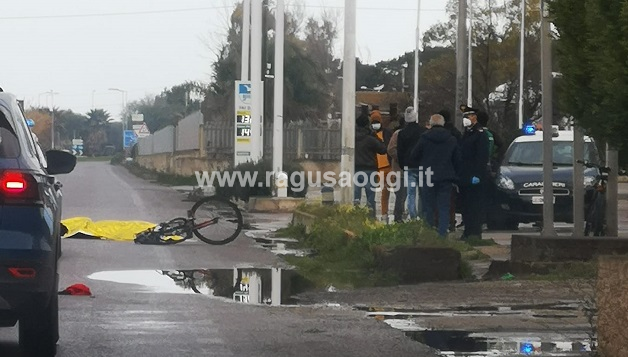 Incidente mortale sulla Vittoria-Acate, investito un uomo in bici
