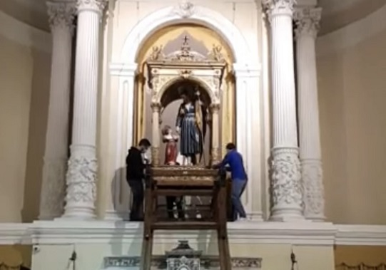 Con la discesa del simulacro, iniziano a Giarratana i festeggiamenti in onore di San Giuseppe