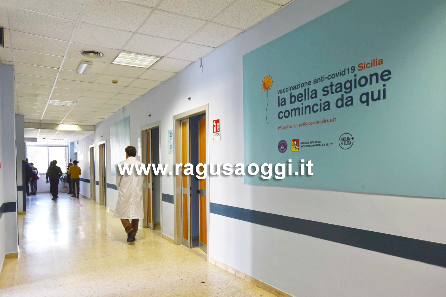 Anche l’hub di Ragusa rimane aperto fino alle 22 per somministrare Atrazeneca