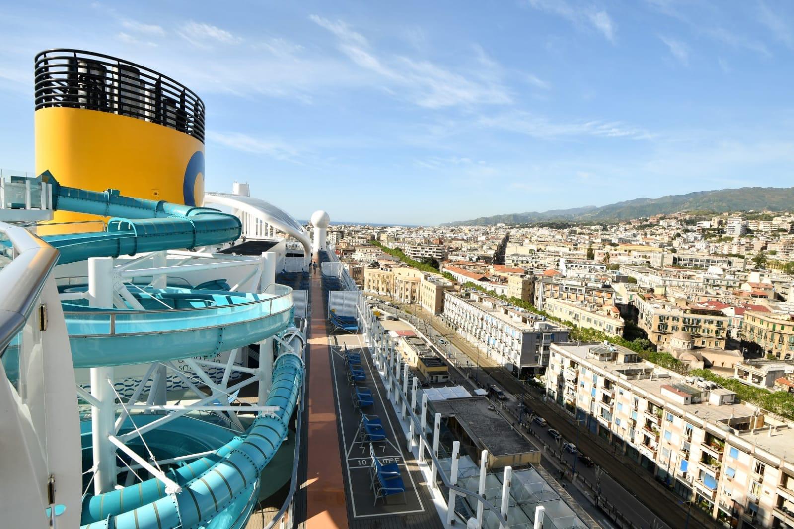 Costa Crociere torna nel porto di Messina. Nell’estate della pandemia, ecco le misure per una vacanza in nave