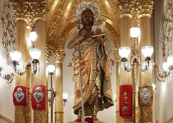 Chiaramonte: domani la chiusura dei festeggiamenti in onore di San Giovanni Battista con il rito della velata