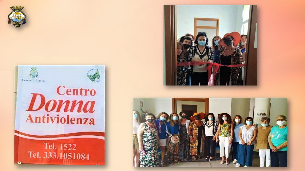 Comiso: inaugurata la nuova sede del Centro Donna Antiviolenza