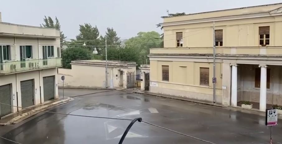 A Ragusa diluvia