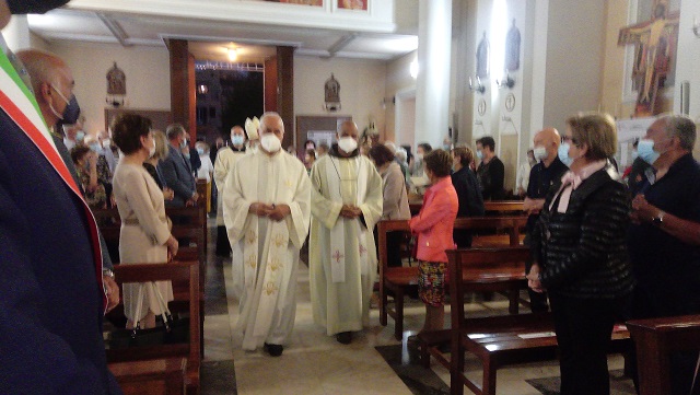 Celebrata ieri la solennità di San Francesco nella chiesa a Ragusa. La messa presieduta dal vescovo La Placa