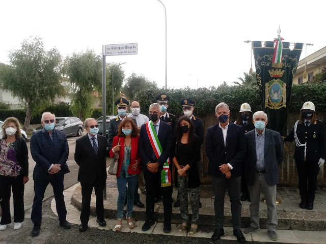 Ragusa onora la memoria del pittore Giuseppe Minardo intitolandogli una strada della città