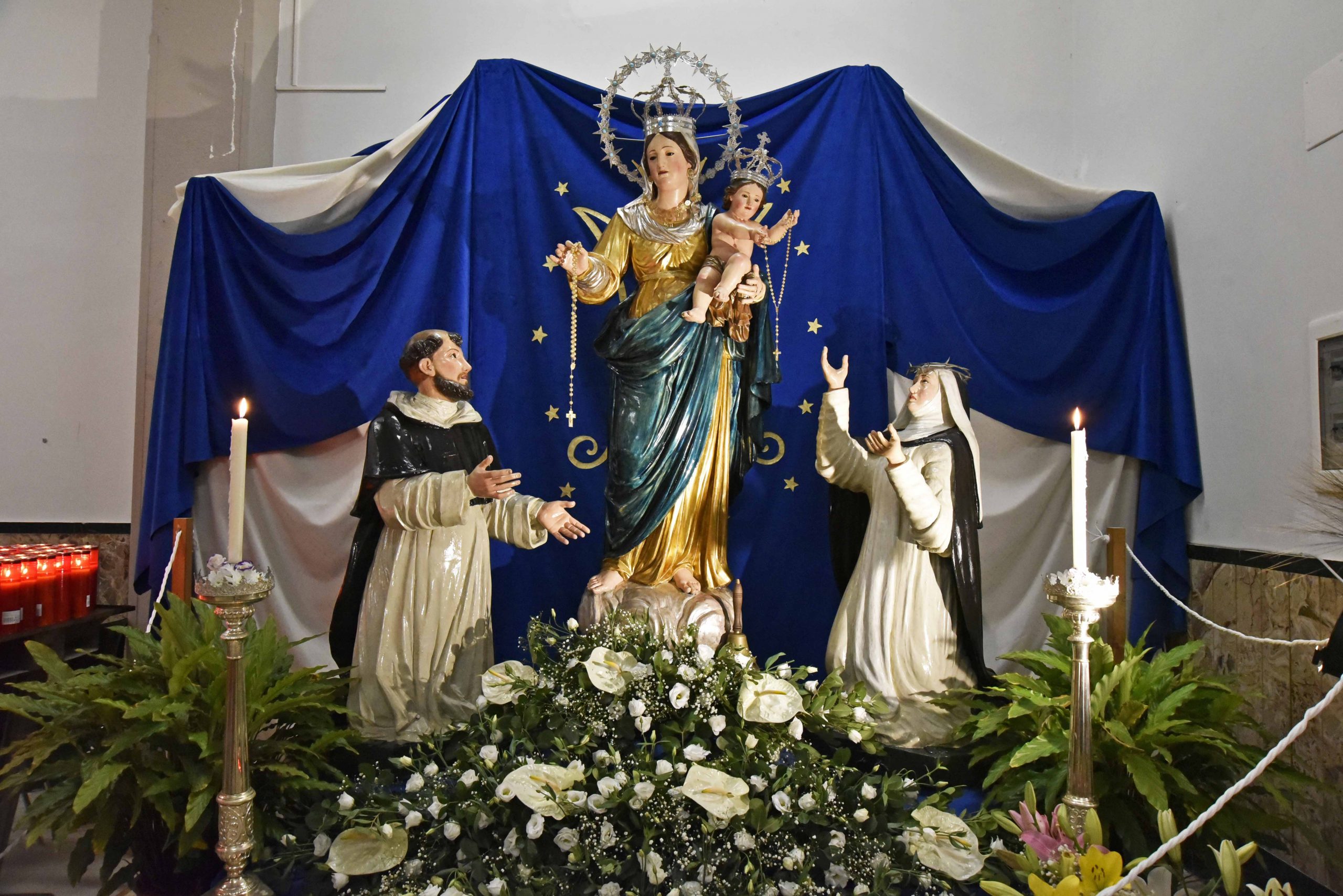 Ecce Homo a Ragusa, presentato ieri sera il restauro della Madonna del Rosario