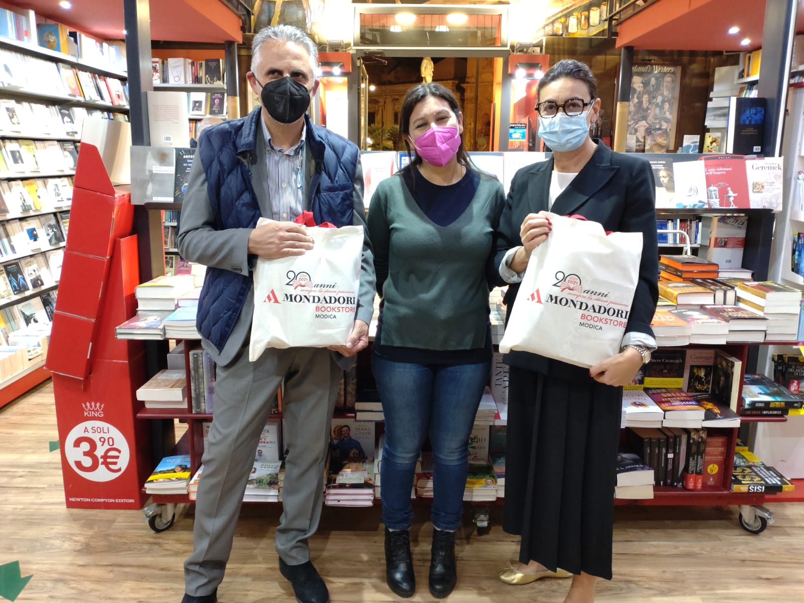 3 volte 3: continuano gli eventi per i 20 anni di Mondadori a Modica’