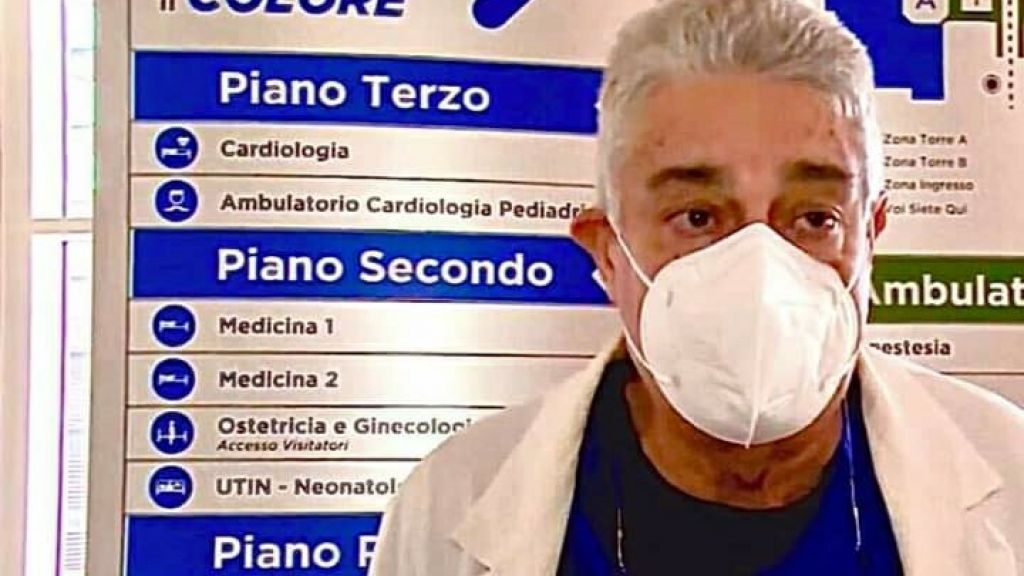 Ricoverato al Cannizzaro di Catania il dottor Luigi Rabito