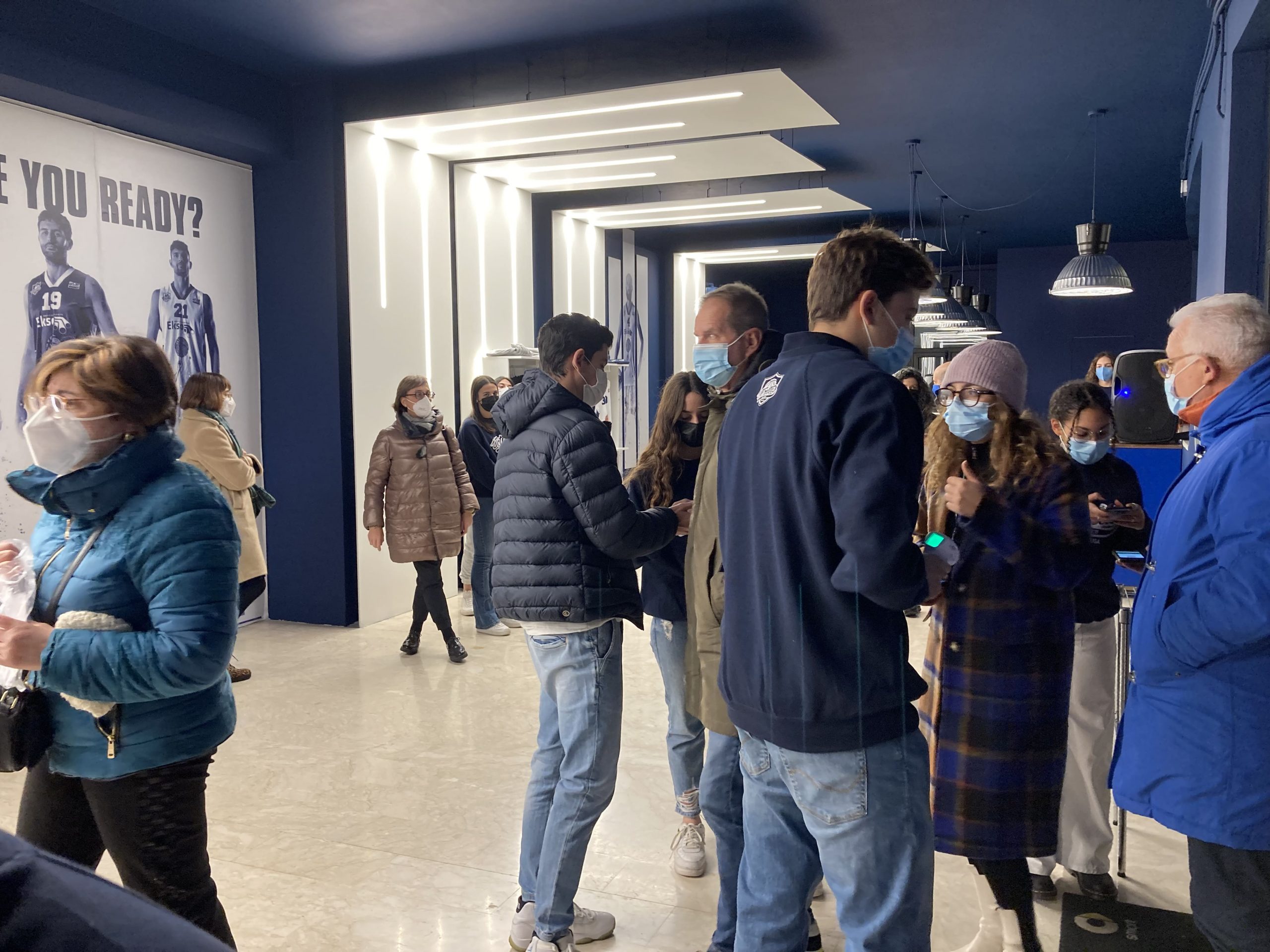 Inaugurata la welcome zone della Virtus Kleb