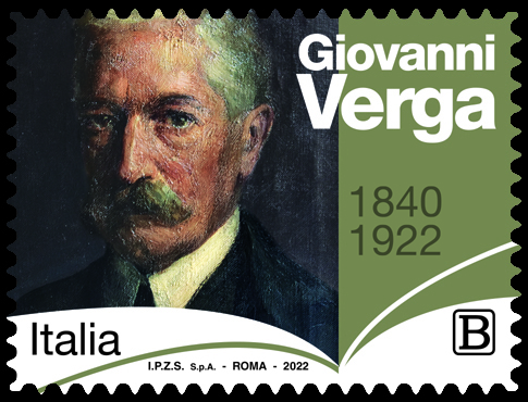 Emesso francobollo commemorativo in occasione del centenario della morte di Giovanni Verga