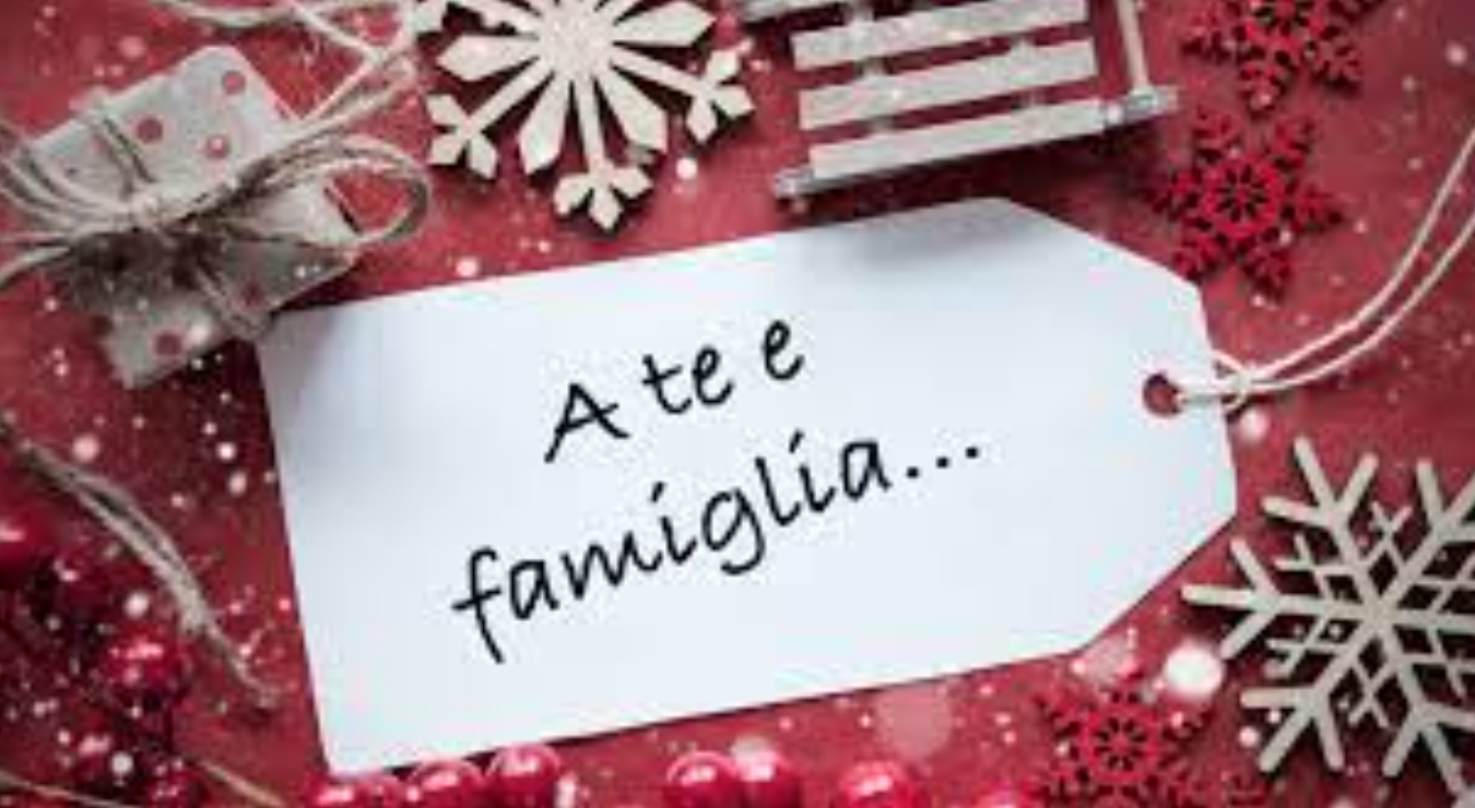 Buon anno a te e famiglia!