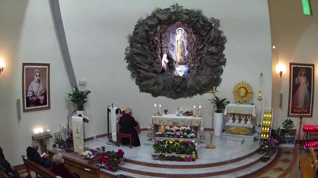 Le 15 visite alla Madonna di Lourdes: ieri sera, a Ragusa, la preghiera a San Michele