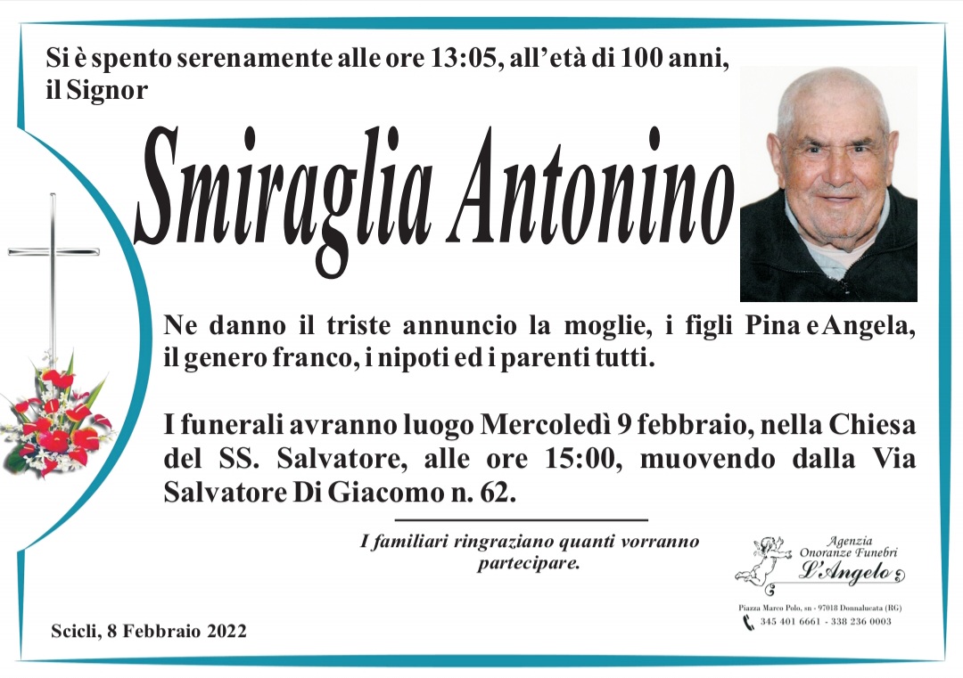 Necrologi: Antonino Smiraglia