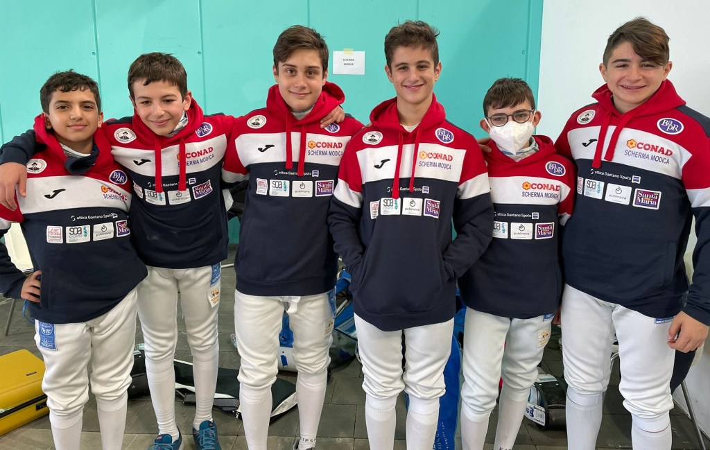 Scherma Modica. Europei Cadetti, Spampinato con l'Italia 4º a squadre