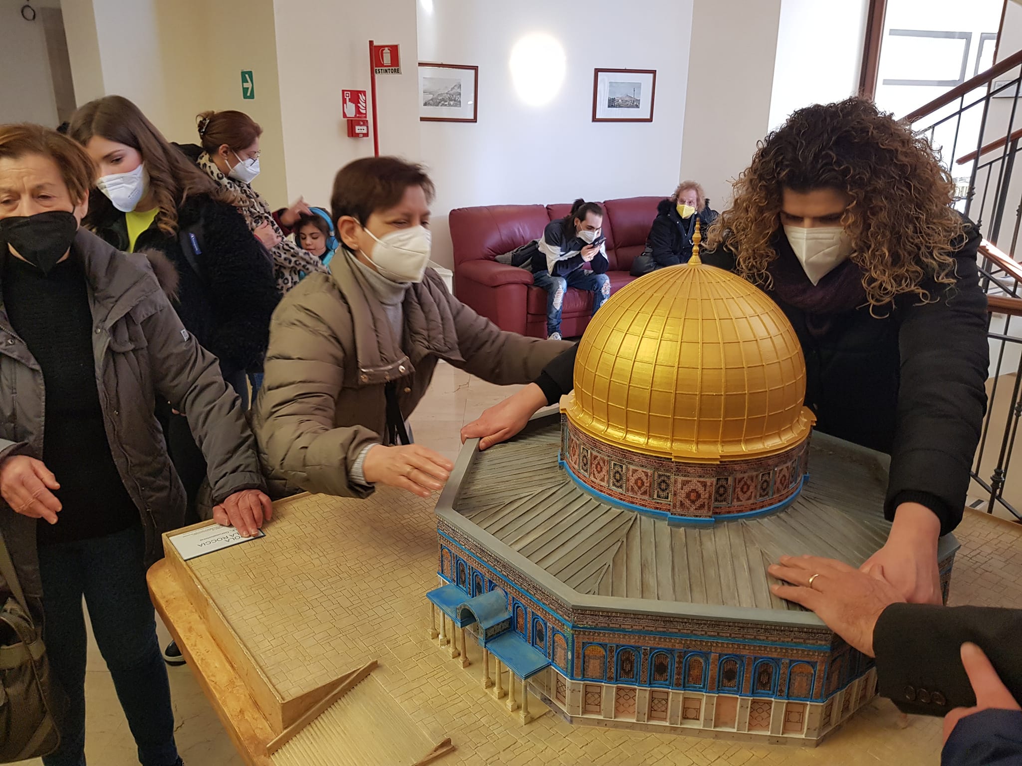 L’Unione Italiana ciechi di Ragusa in visita al polo tattile museale di Catania