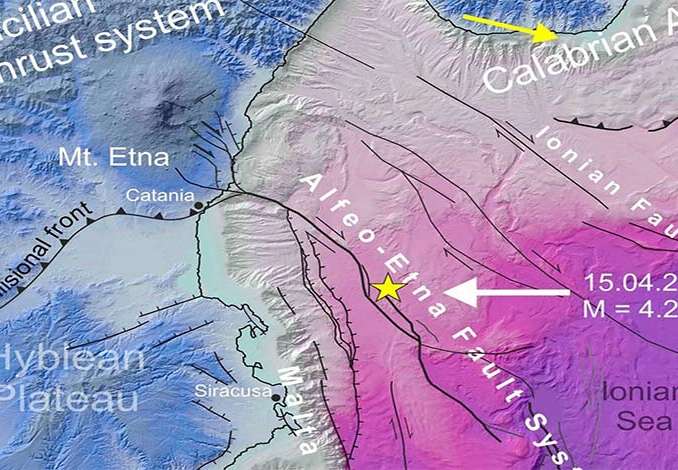 Il terremoto di Siracusa? Tutta colpa del risveglio della faglia Alfeo-Etna