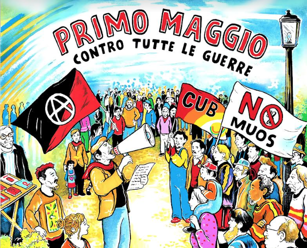 Celebrato il Primo Maggio Anarchico: “Contro tutte le guerre”