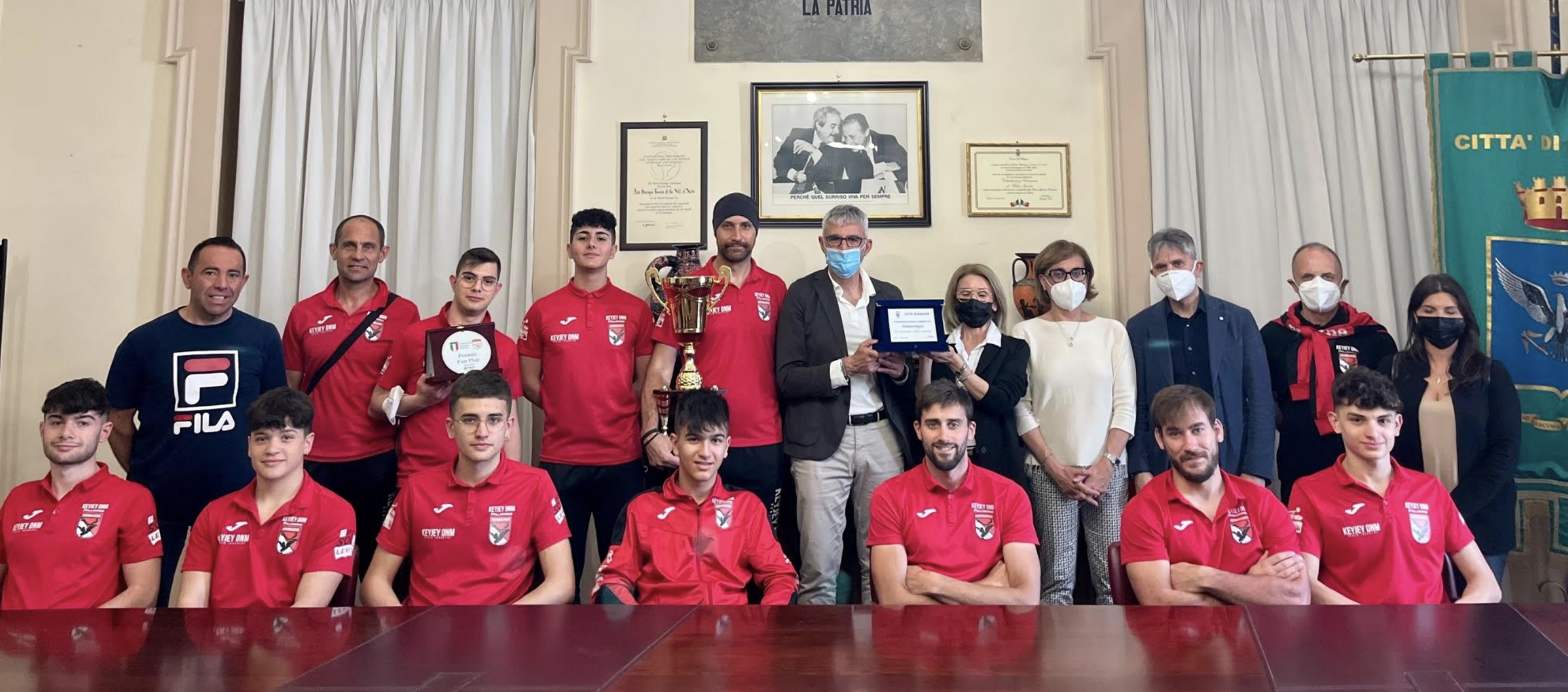 La Pallamano Ragusa vince Coppa Sicilia A2 ed è ricevuta al Comune