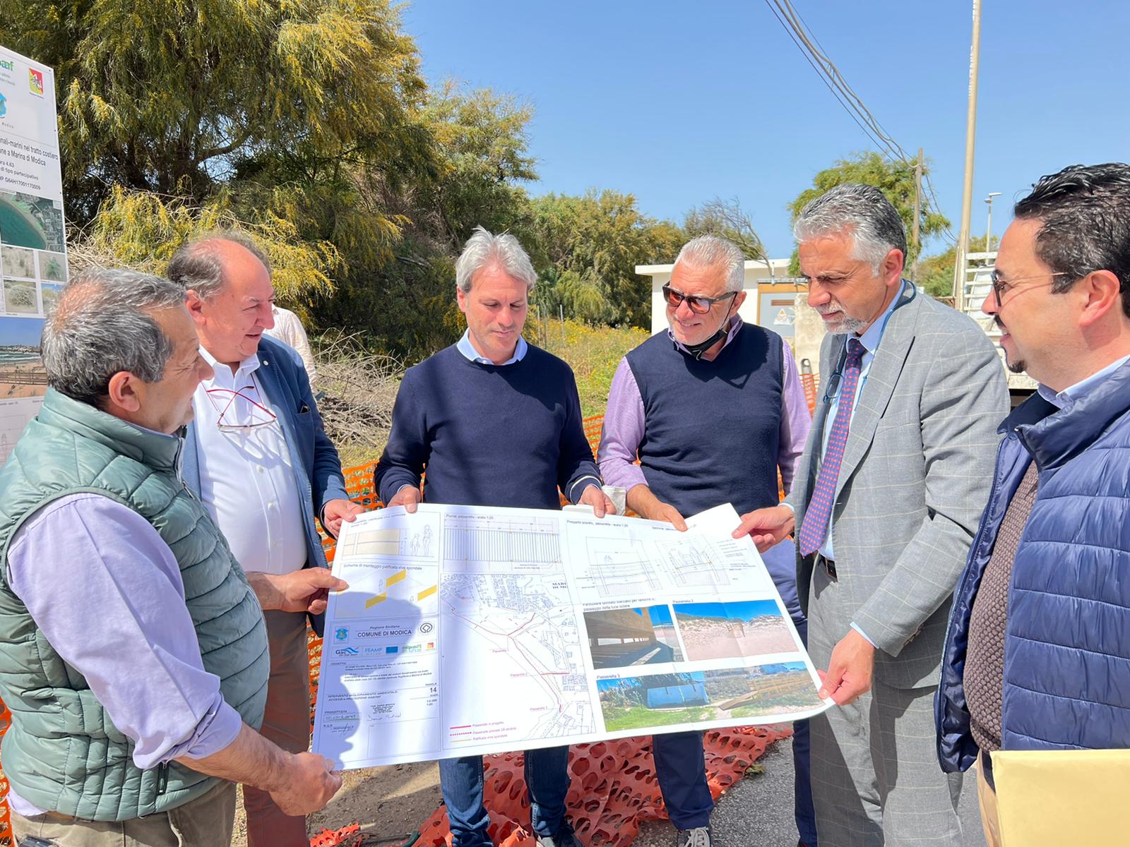 Nuove passerelle a Marina di Modica per la salvaguardia delle dune