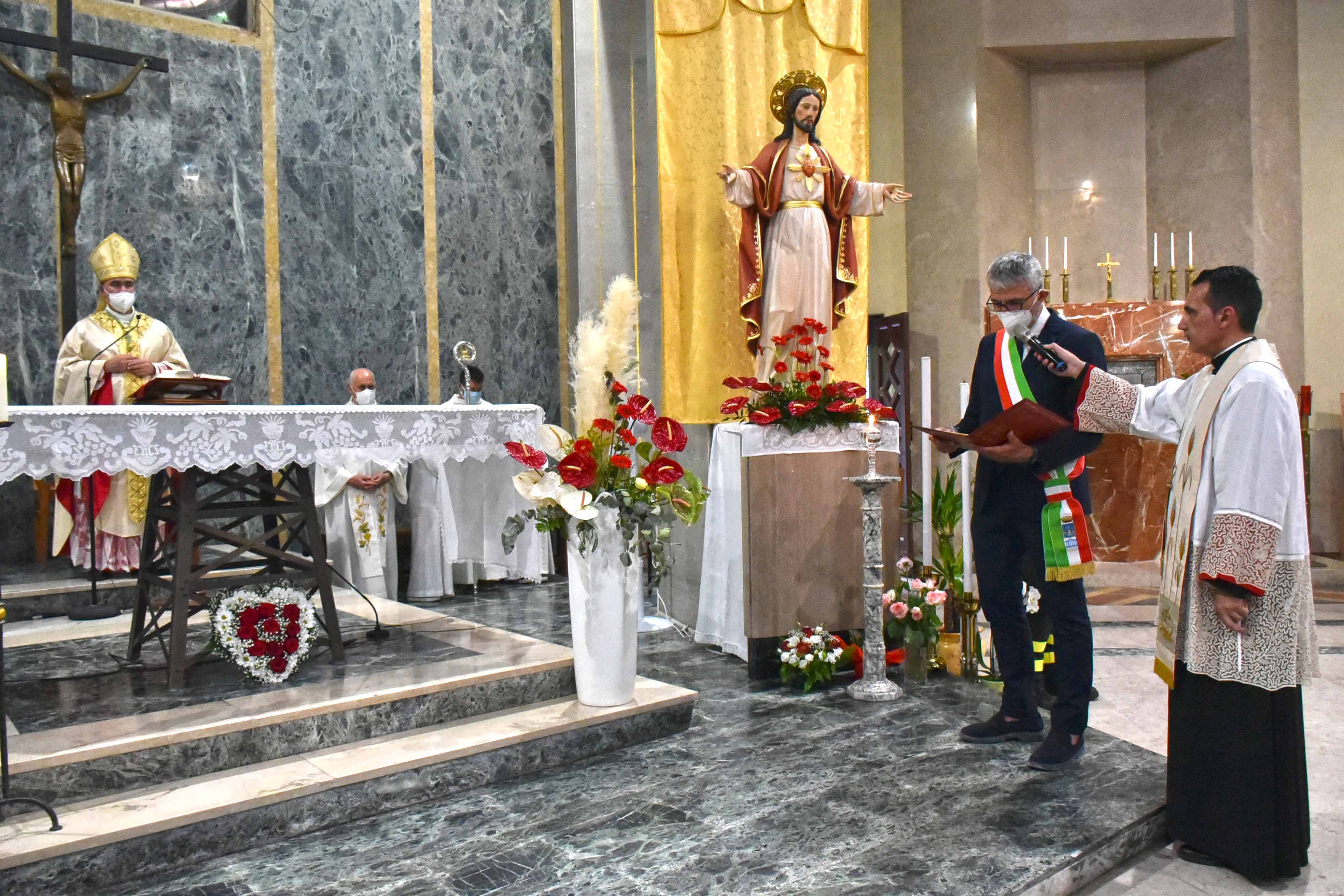 Conclusi i festeggiamenti per il Sacro Cuore di Gesù a Ragusa