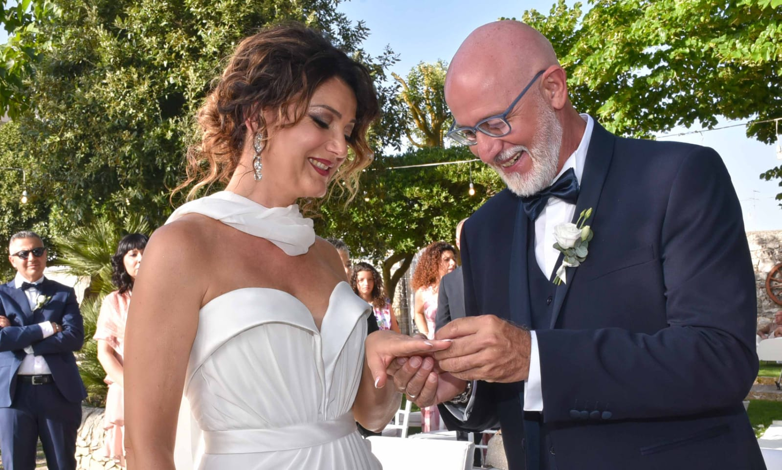 Il giornalista Sergio Randazzo ha sposato la sua Viviana