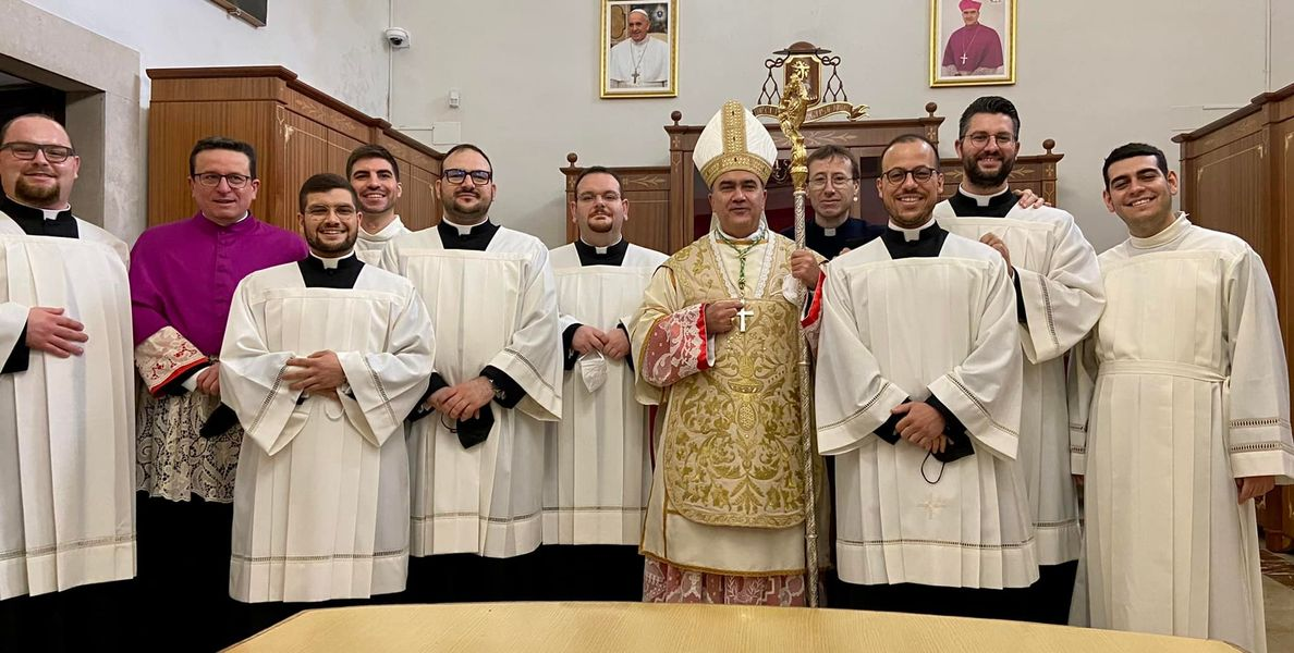 La vocazione dei giovani. Nuovi seminaristi ragusani
