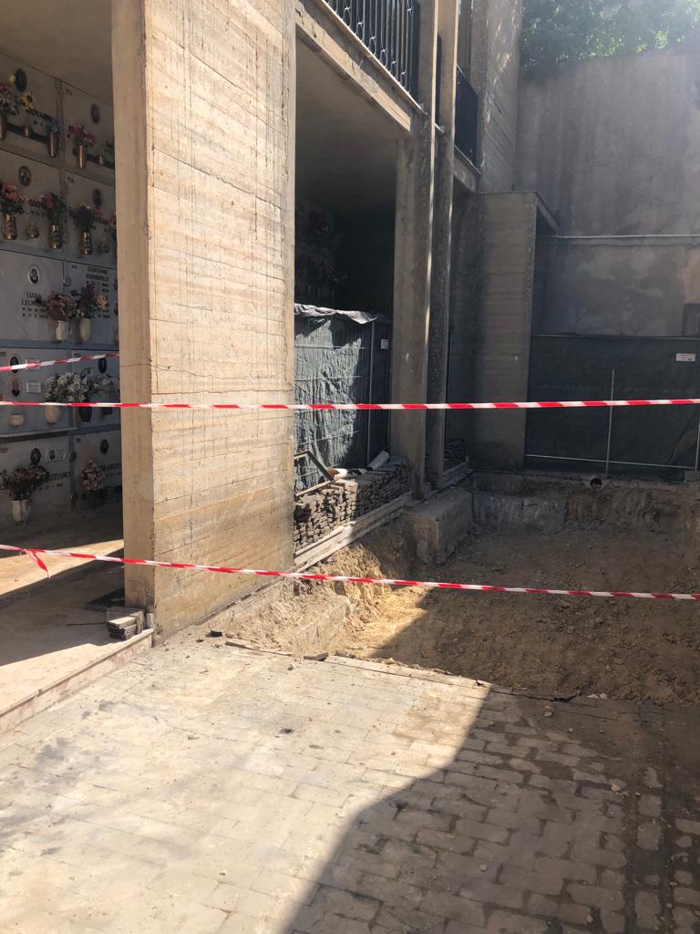 In corso di realizzazione l’installazione degli ascensori ai colombari nei cimiteri di Ragusa Centro e Ibla