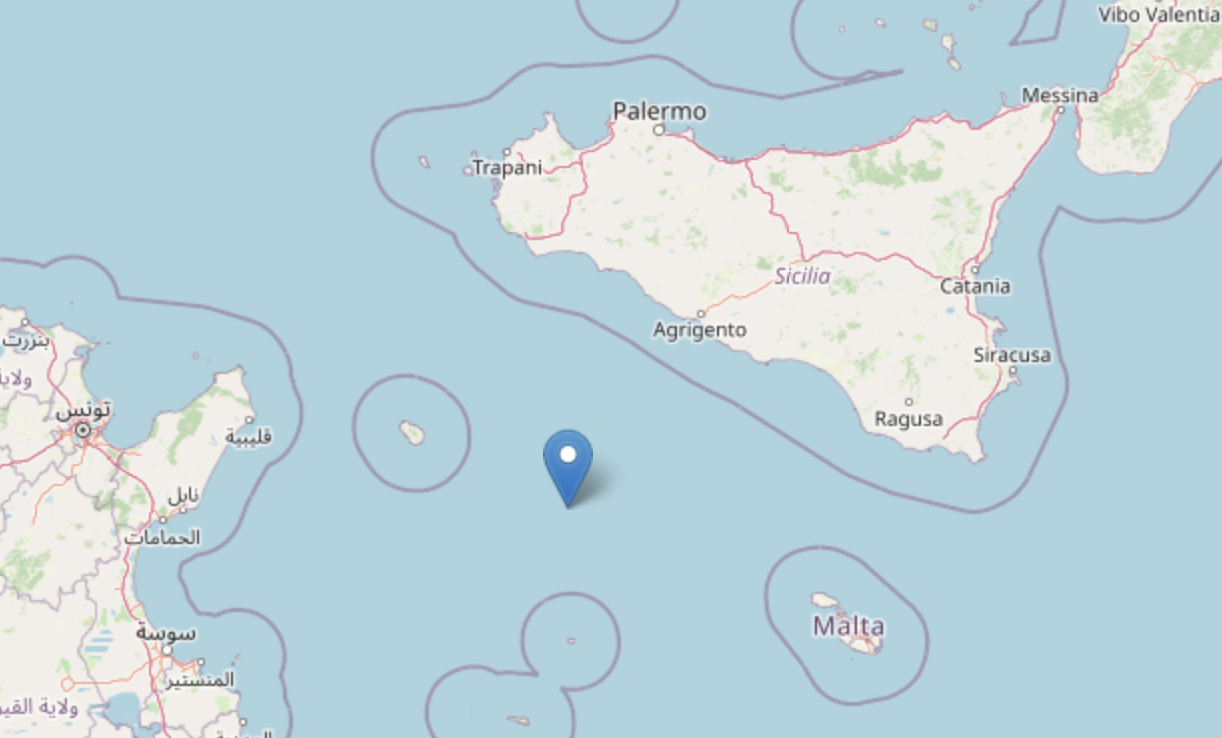 Due terremoti a distanza di poche ore in Sicilia.