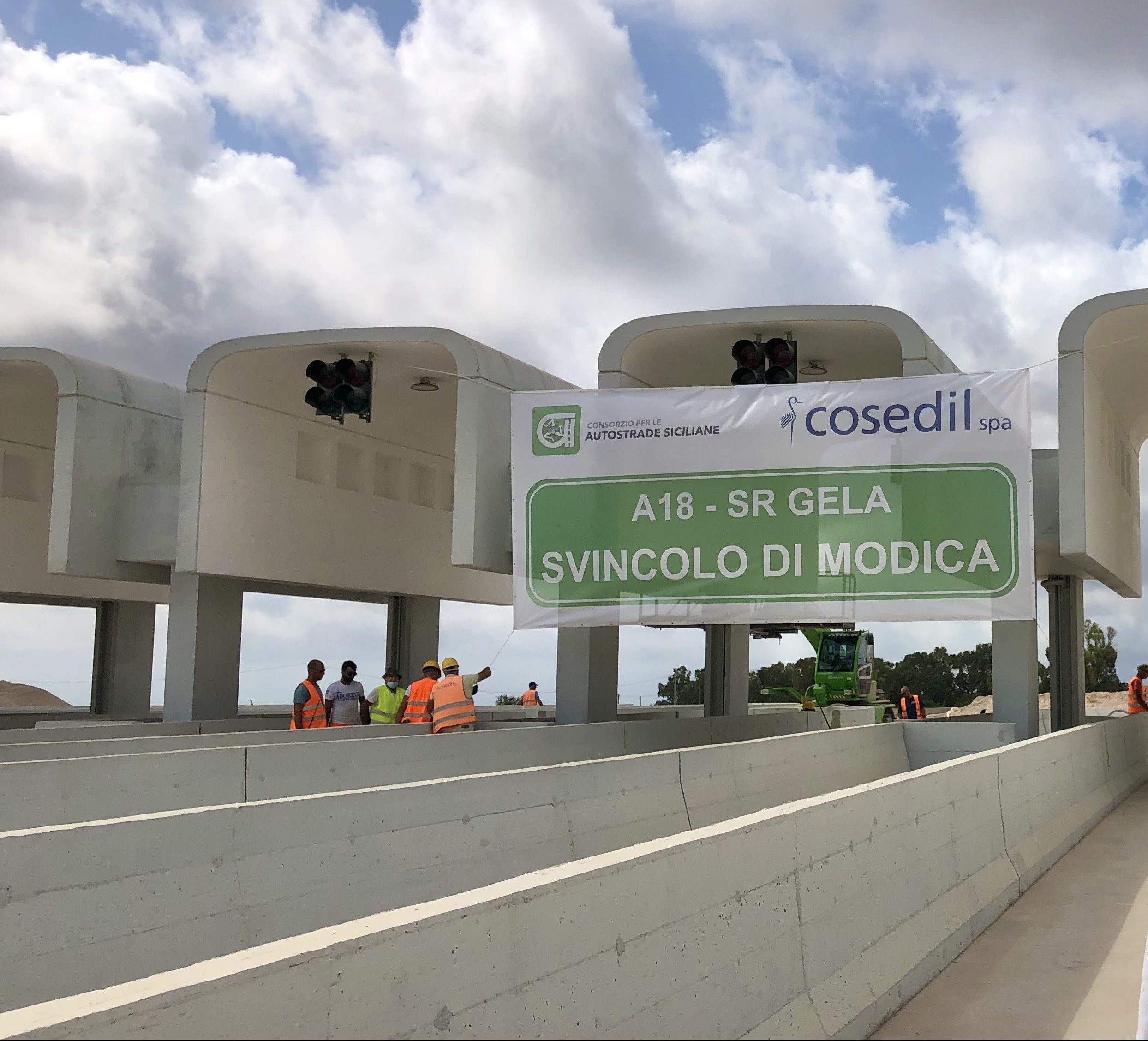 Autostrada del Sud-est, completata piattaforma della tratta Ispica-Modica