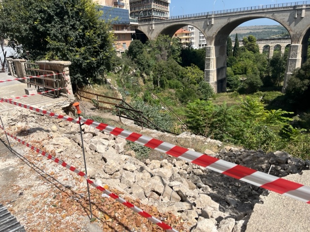 Lavori idrogeologici nella Vallata Santa Domenica per migliorarne la fruizione. FOTO