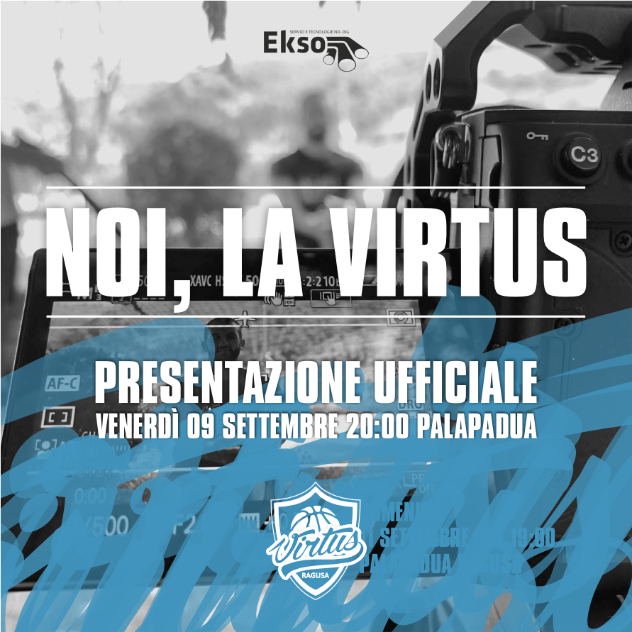 Le storie dei giocatori della Virtus Ragusa diventano un cortometraggio. Presentazione della squadra questo venerdì 9 settembre alle 20 al Pala Padua