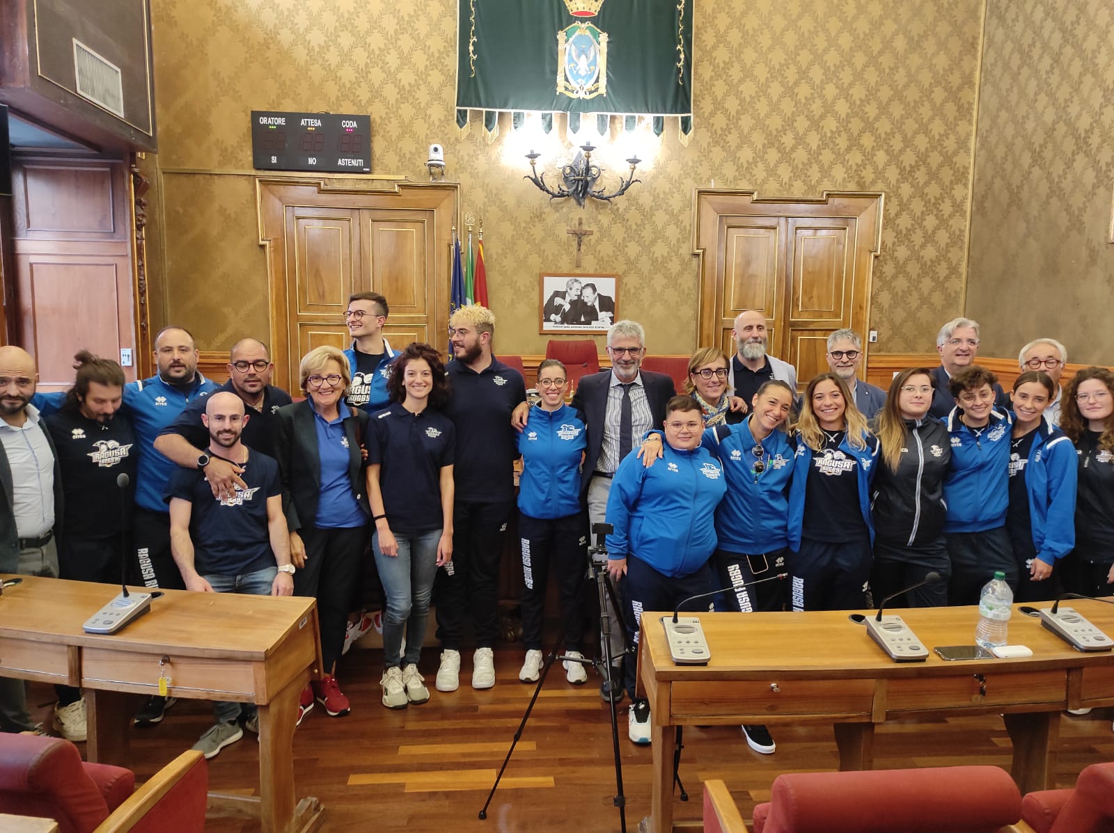 Il rugby femminile debutta in serie A e il maschile in C. Squadre ricevute al Comune
